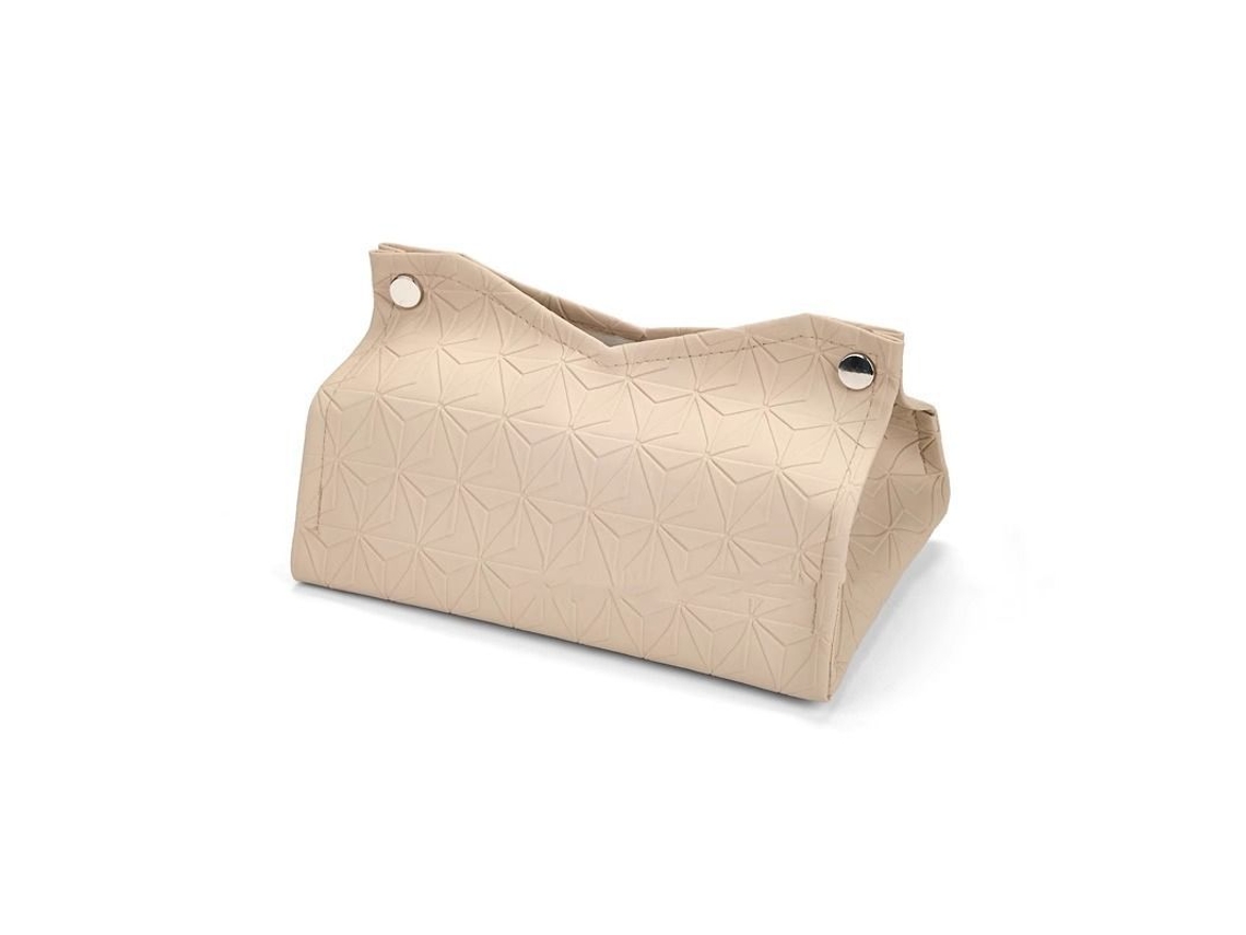 Caixa de papel com textura geométrica, capa para papel de mesa de centro, porta-papel higiênico simples, caixa organizadora