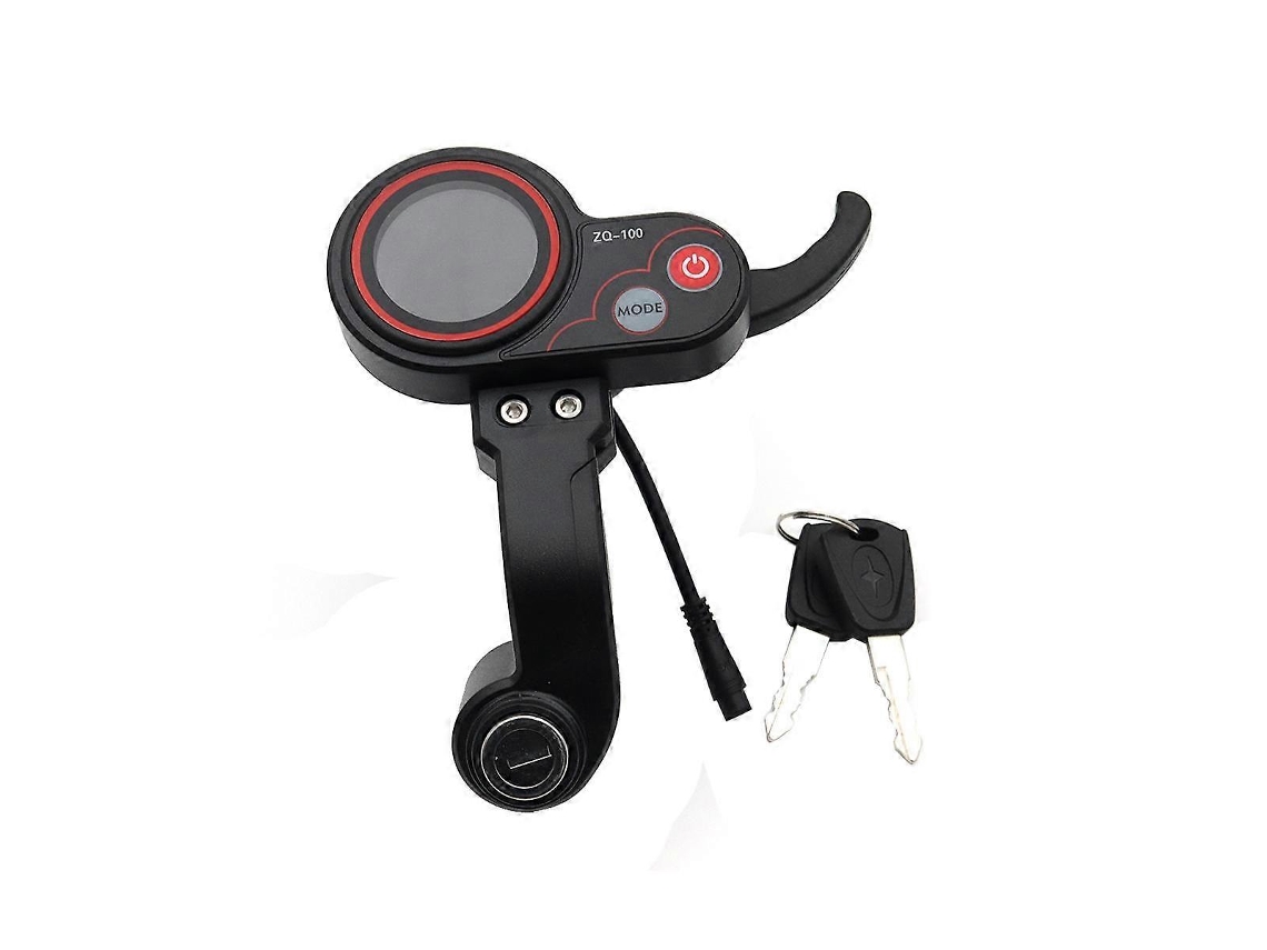 Odômetro De Velocidade Ajustável Zq 100, Medidor De Scooter Elétrico, Display De 6 Pinos Para Scooter Elétrico Brilvibera