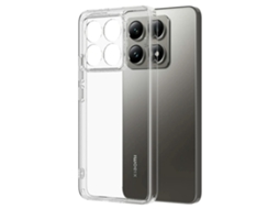 Capa Para Xiaomi 15 (5g) Transparente Silicone Tpu Gel Case Gtr Protetor De Tela De Vidro Temperado Movilearvayotoy