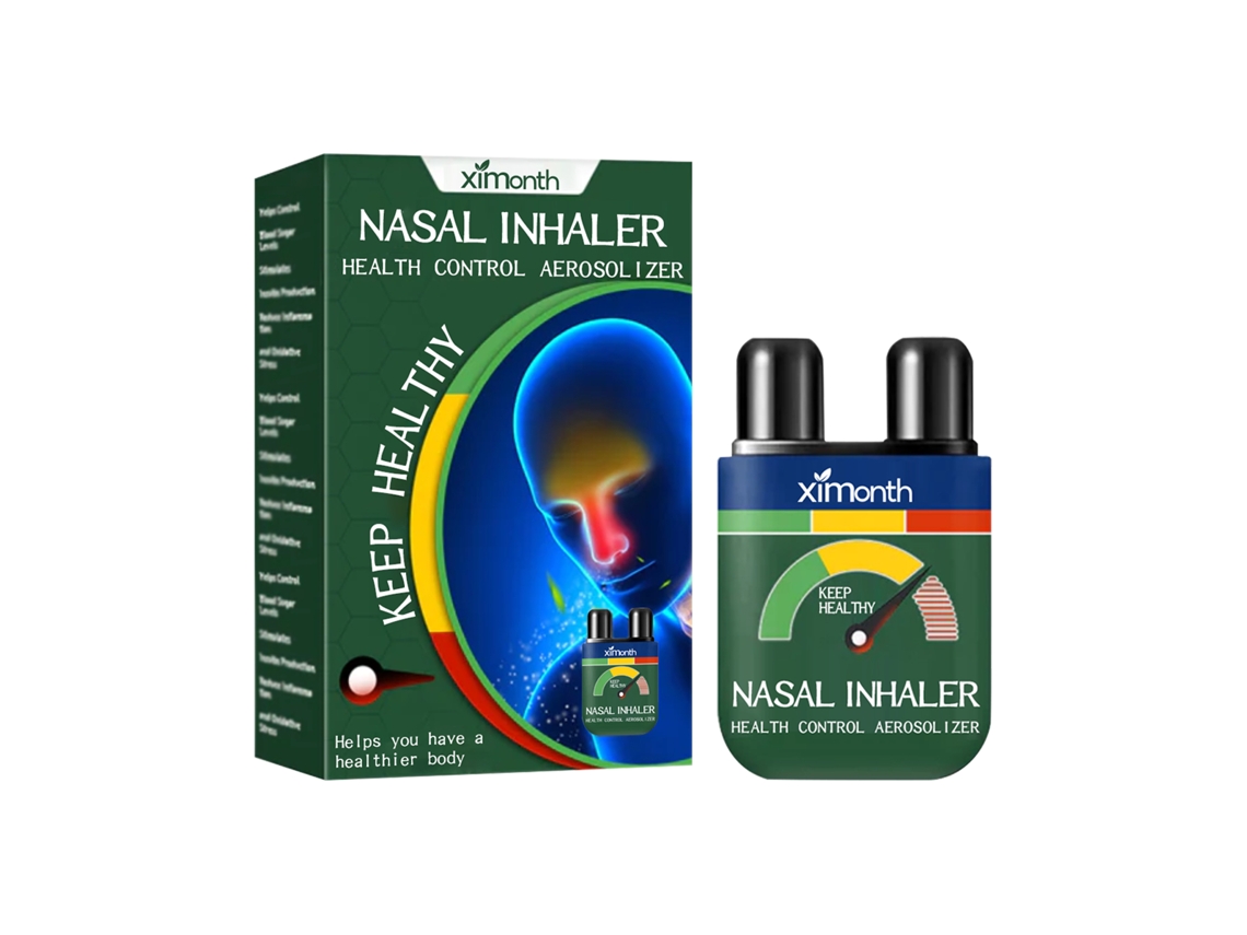 Inalador Nasal Ximonth Alivia Congestão