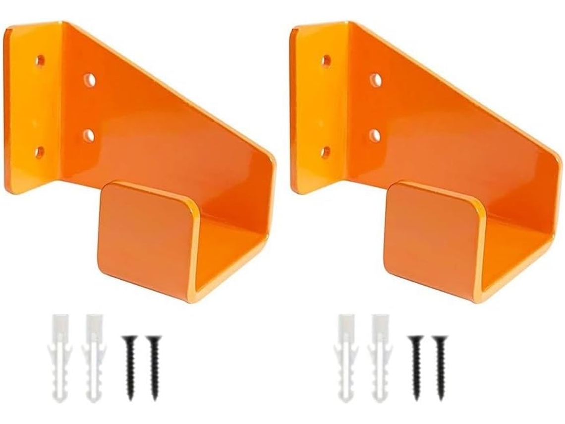 Suporte de parede metálico reforçado para garagem, organizador de armazenamento, equipamentos de escritório, suporte para