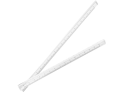 Régua transparente Showeroro de 2 unidades para estudantes, réguas métricas de plástico para desenho, material escolar e muito mais.