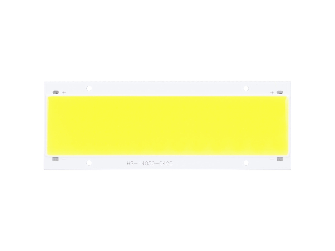 Painel de luz LED COB 15W 12V 1500lm 3000‑6500K DIY fonte de luz 140x50mm | S/MARCA