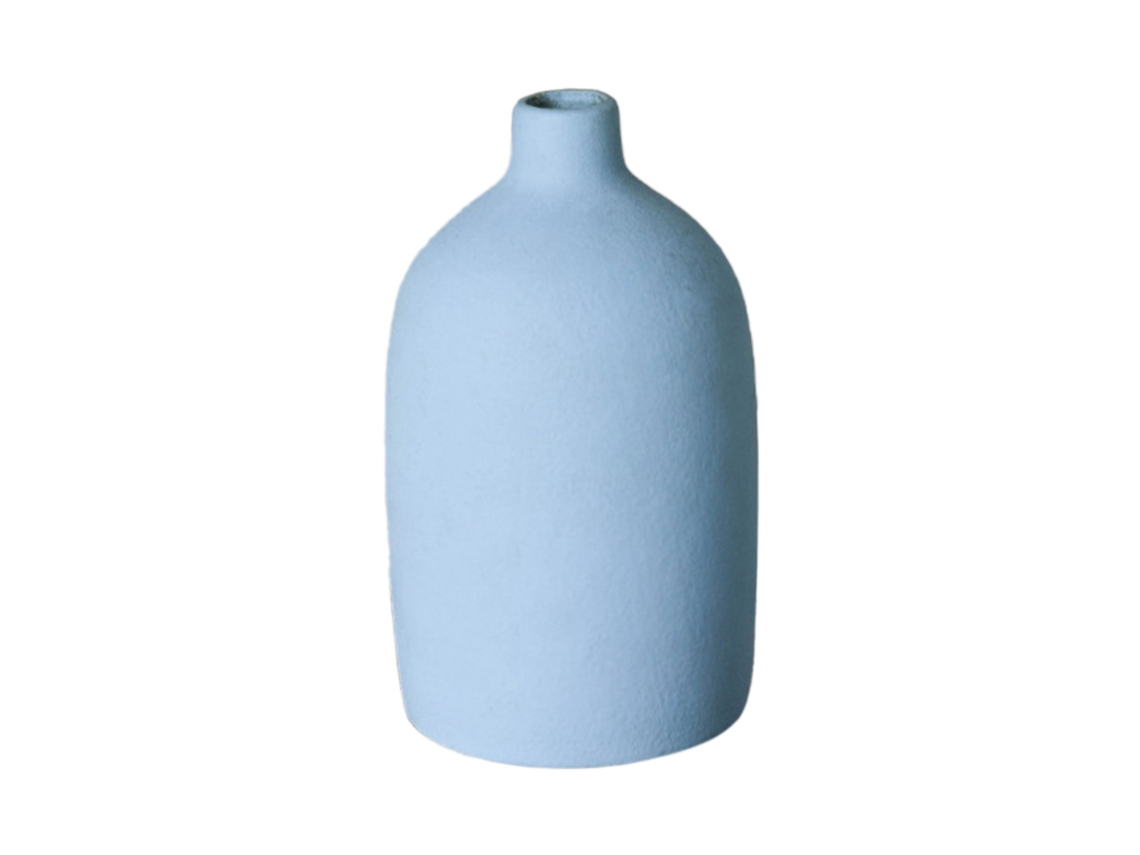 Laxiscreed Vaso Decorativo Azul Claro Morandi Para Sala De Estar E Arranjos Florais