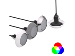 Foco Led 150 Easy Way Rgb 12w 380lm Ip68 12v Ac - Aço Inoxidável