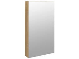 Mirror Jewellery Cabinet, Mirror Jewellery Cabinets Vidaxl Marrom Madeira Processada (n/a)