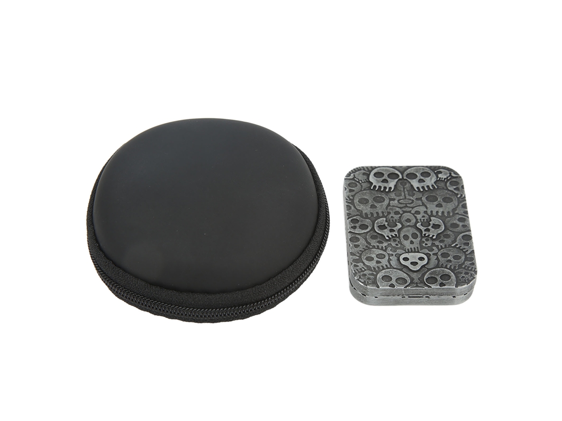 Primerox brinquedo de Deslizamento Magnético de Caveira Metal para Tdah Autismo Alivio de Estresse