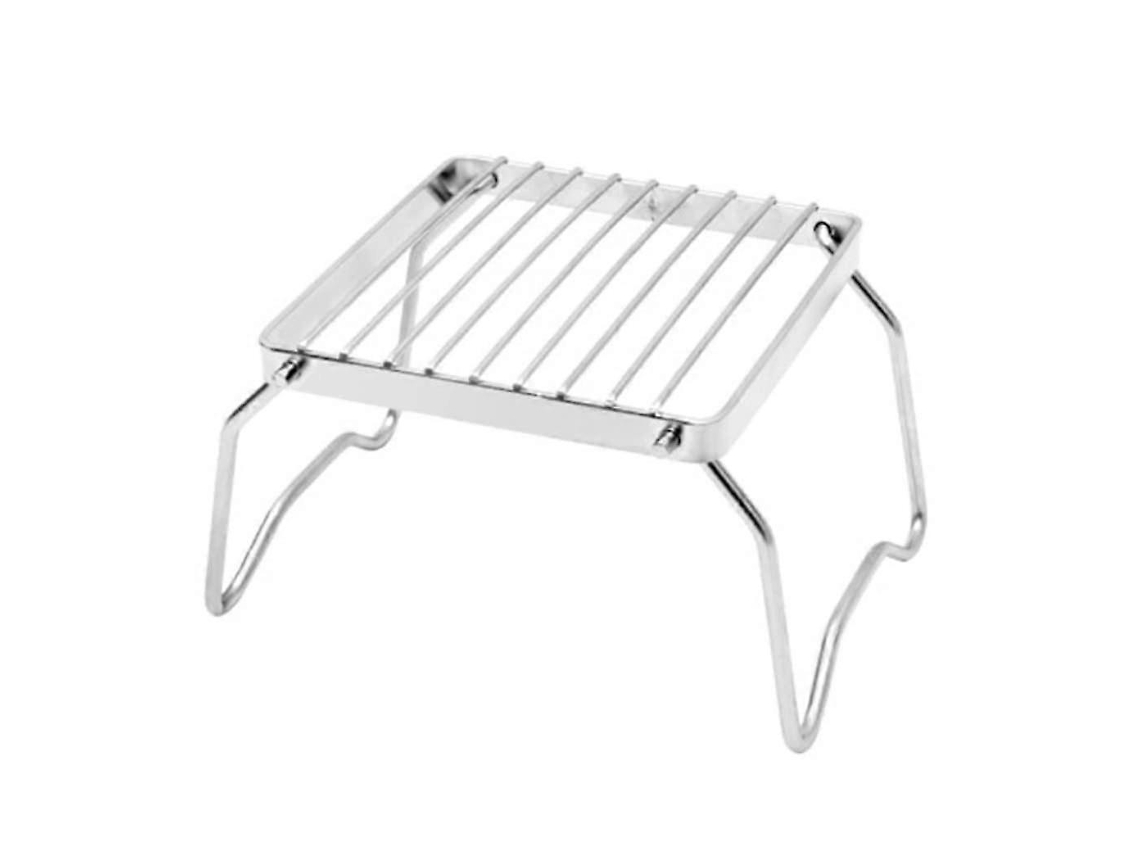 Churrasqueira Portátil Dobrável Em Aço Inoxidável Para Churrasco A Carvão, Ideal Para Camping, Piquenique E Trilhas Ao Ar Livre.