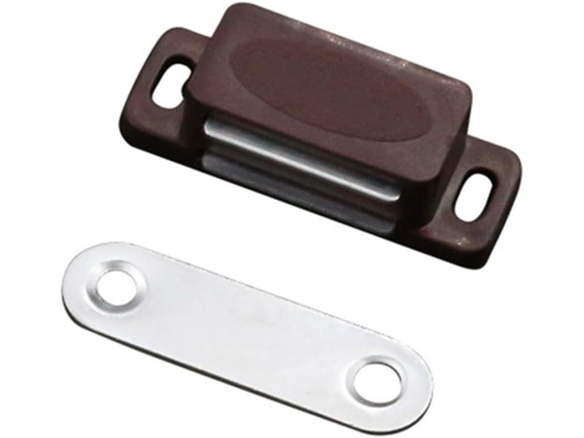 Fecho Magnético Para Portas De Armários Cozinha, Guarda Roupas E Closets Fecho Magnético Resistente Com Plástico Abs