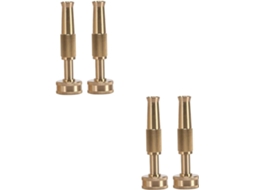 Conjunto De 4 Bicos Ajustáveis Para Mangueira Jardim, Ideais