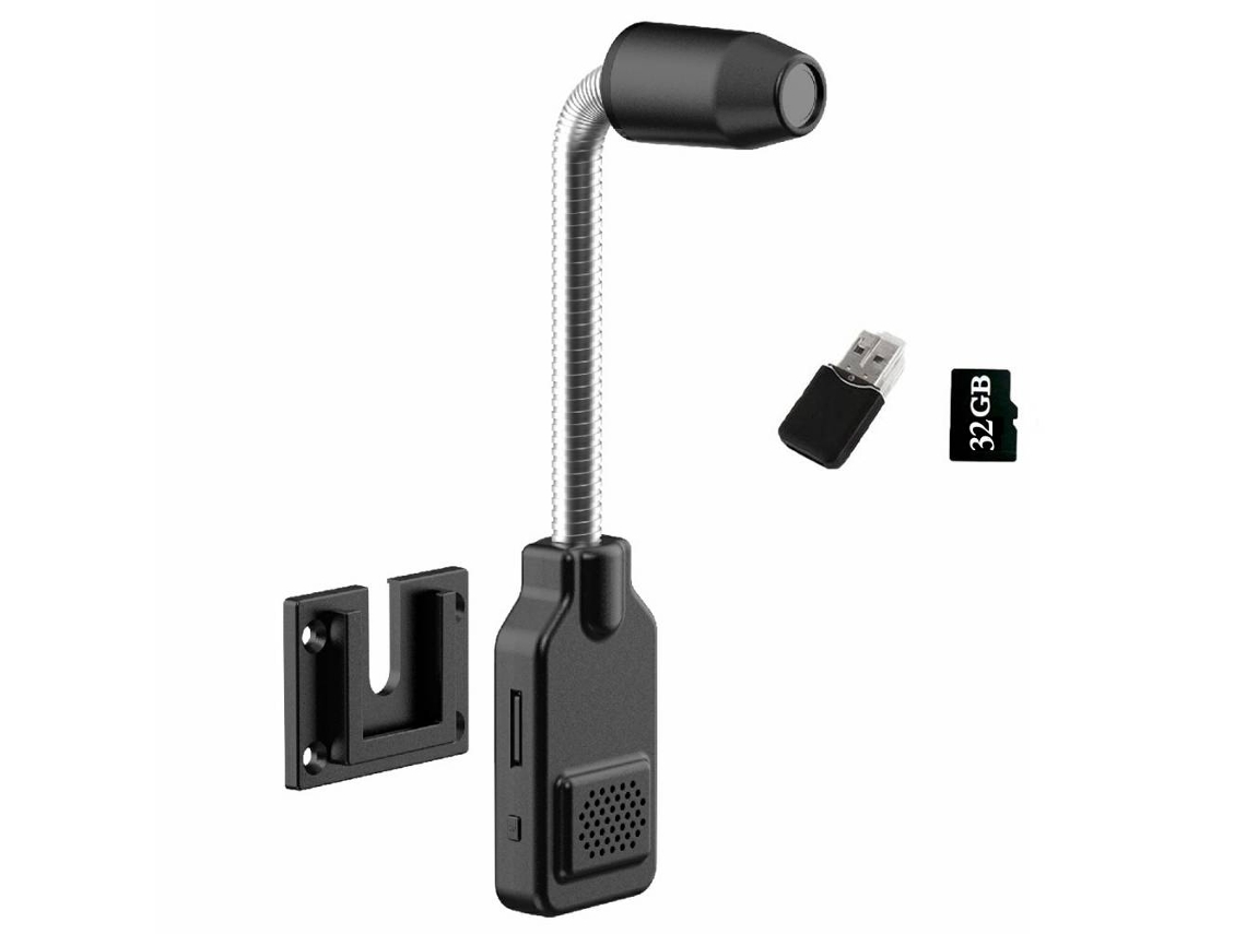 Mini Câmera de Vigilância Wifi , Controle Remoto, Hd 4k/1080p. MDUG (com Cartão de Memória de 32 Gb)