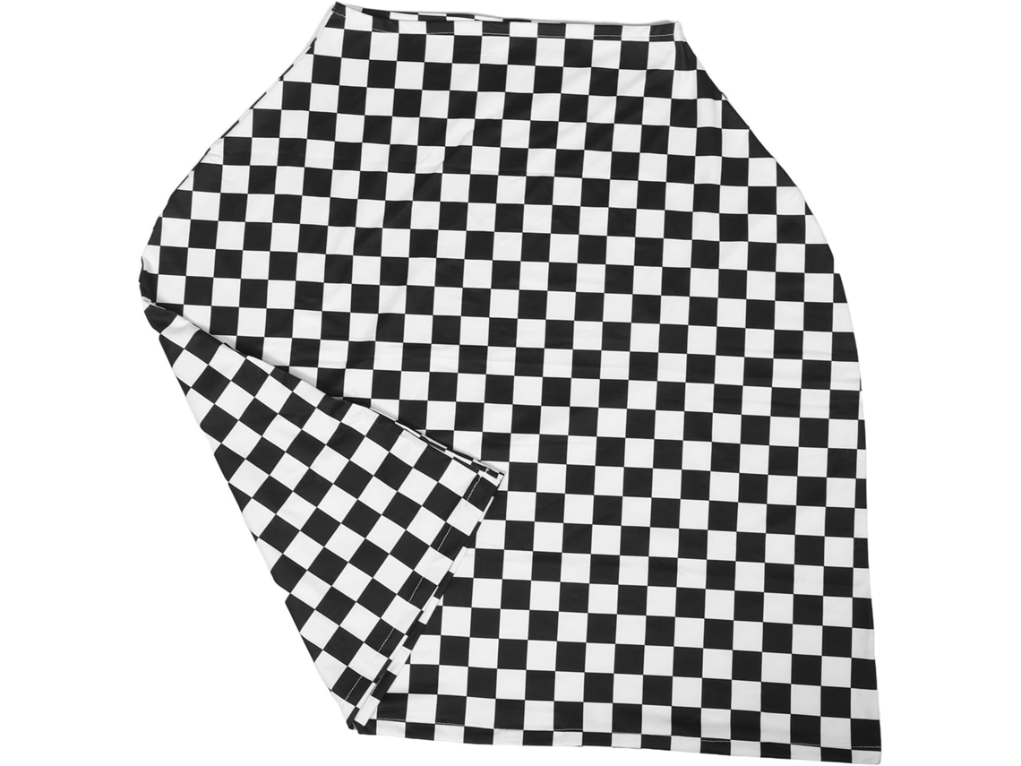 Protetor Solar Clássico Preto e Branco para Carrinho de Bebê, Respirável para Meninos e Meninas, CHABERLU