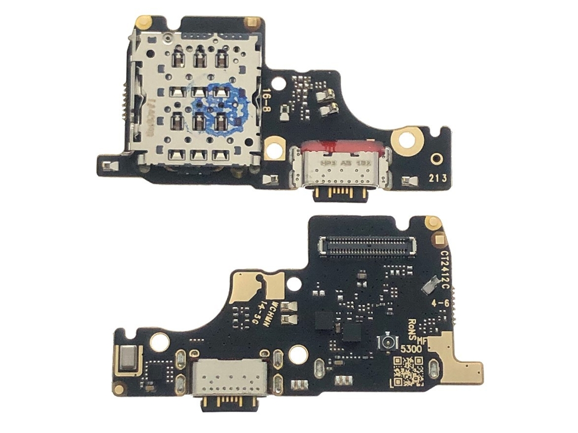 Placa Carga / Lector Sim Compatible Para Xiaomi Redmi Note 14 5g Conector Usb