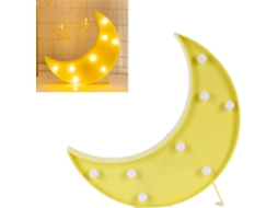 Luminária Noturna Led, Formato De Lua, Tema De Natal, Para Quarto, Cabeceira, Sala De Estar E Ambiente Acolhedor