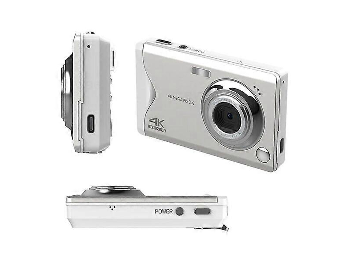 Máquina Fotográfica Digital 4k 48mp Com Ecrã Ips De 3,0 Polegadas