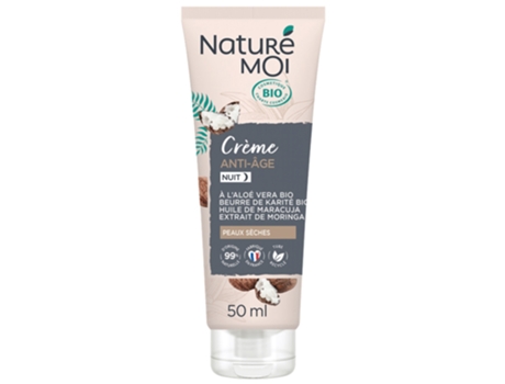 NATURÉ MOI Creme Noturno Antienvelhecimento Orgânico 50 Ml