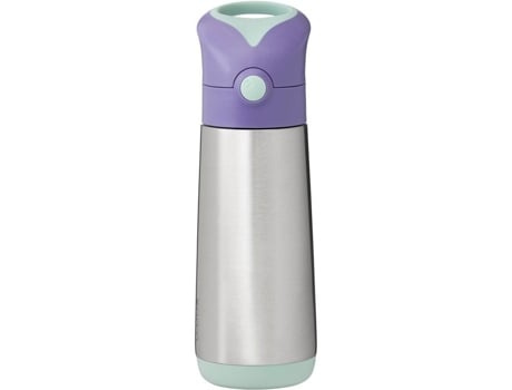 Thermo Com Canudo 500 Ml Lilás Pop B.box
