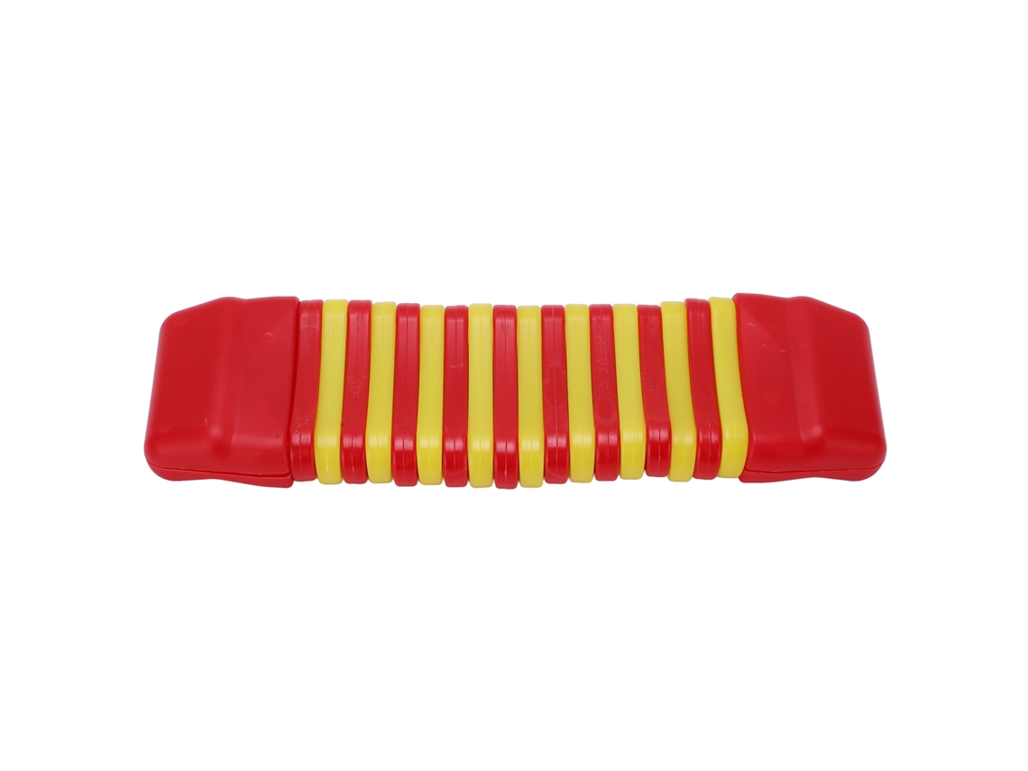 Mali instrumento de Percussão Orff Castanets Palmas de Madeira para Crianças Bebês Educação Infantil Vermelho