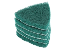 5pcs Esponja de Limpeza Triangular Autoadesiva S/MARCA