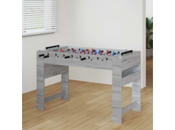 Vidaxl Mesa De Pebolim Sonoma Cinza 125 X 60,5 X 80 Cm