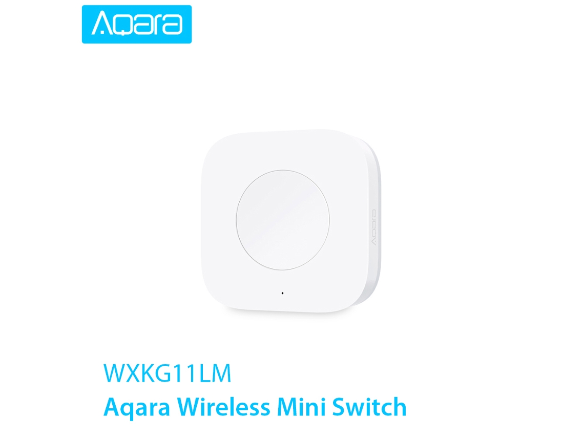 Aqara Mini Interruptor Sem Fio Controle Remoto Zigbee Bateria Cr2032 Portátil
