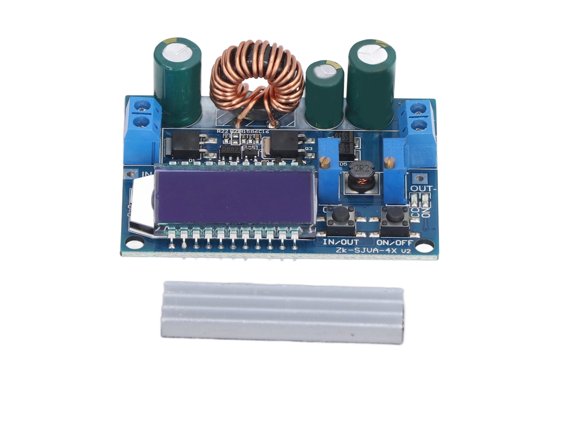 Módulo Regulador de Voltaje Ajustável com Display LCD 5.5-30v