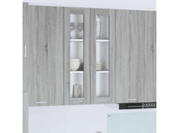 Vidaxl Armário Suspenso Cinza Sonoma 60 X 31 X 100 Cm