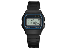 Reloj Electrónico Cuadrado Impermeable Retro Unisex Deportivo Outdoor Synoke 9009