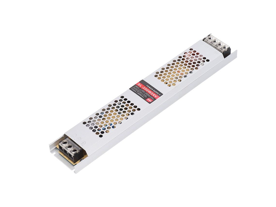 Fonte de Alimentação 24v 200w Transformador Ultra Fino para Driver Led