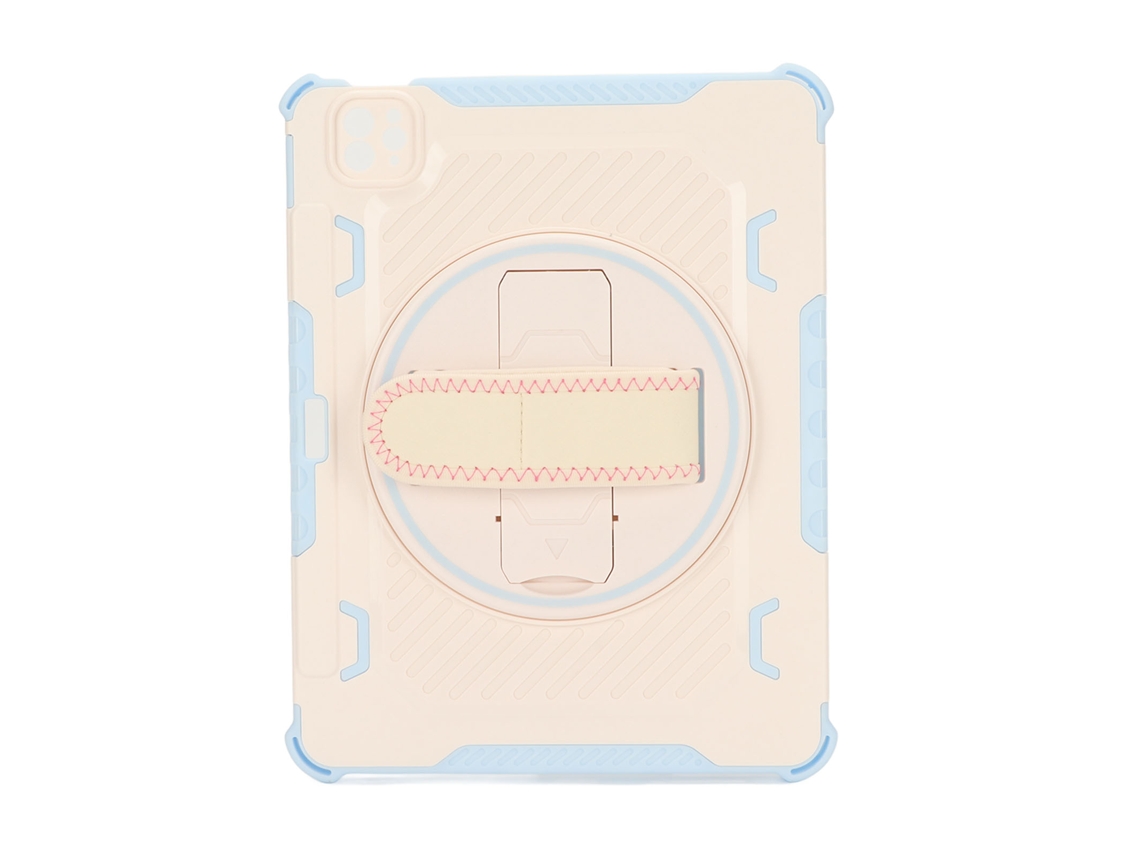 Capa para tablet iOS 11, 2022/2021, fina, resistente a choques, com suporte e alça, azul | S/MARCA