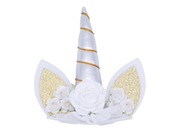 1pcs Topper Decorativo De Unicórnio