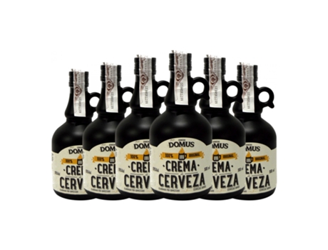 Licor Creme DOMUS Crema de Cerveza Garrafa Medium (0.5 L - 6 Unidades)