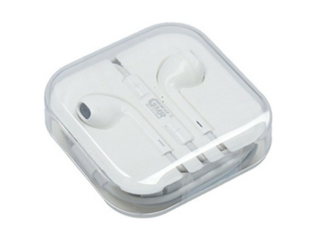 Auriculares com microfone Goms Branco 3,5 mm
