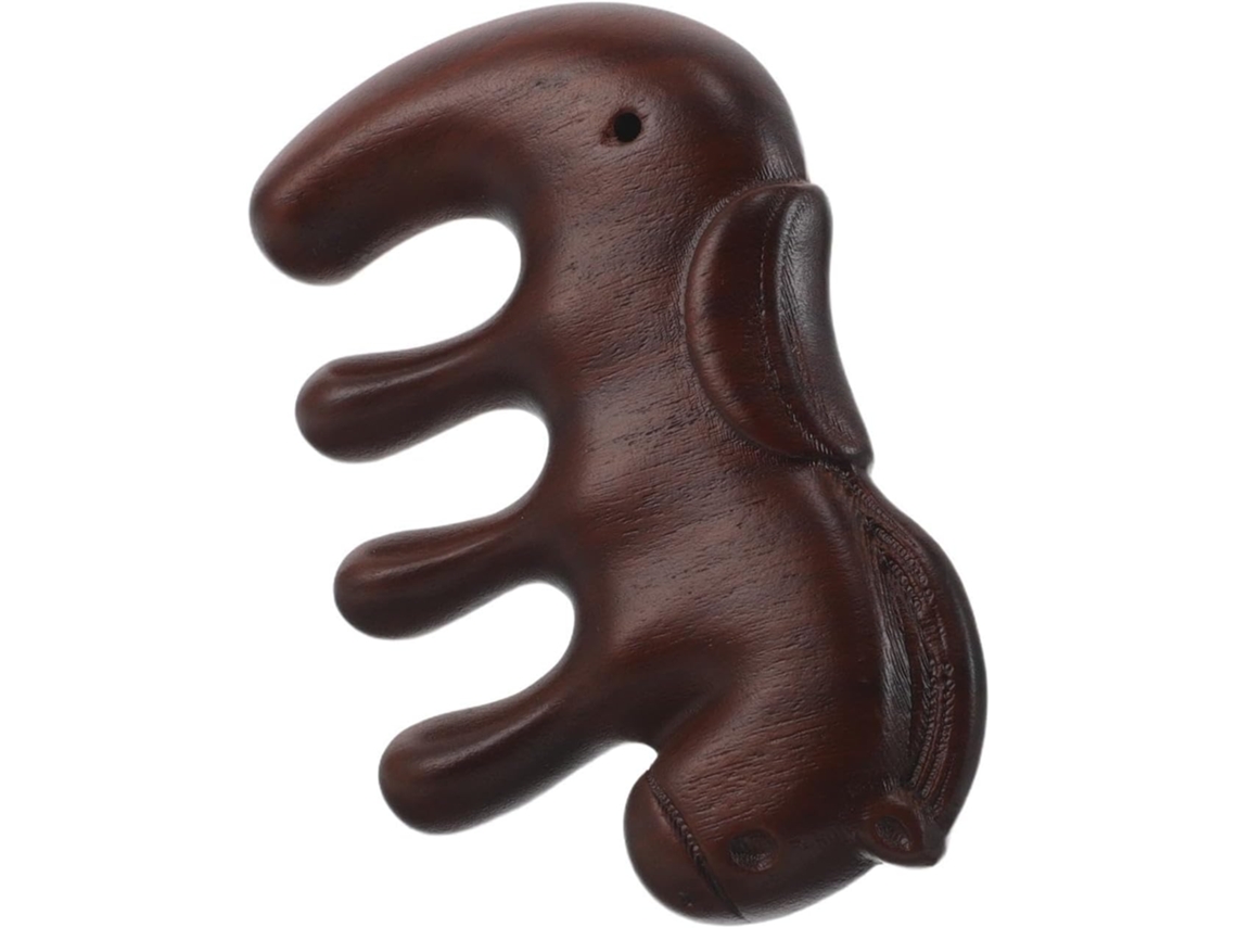 Caneta massageadora capilar de sândalo, ferramenta portátil para cabelo