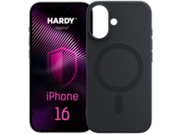 Capa Apple Iphone 16 3mk Hardy Haptica Magcase Transparente