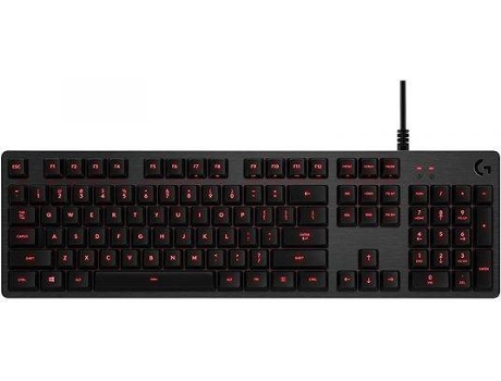 Teclado Gaming LOGITECH G413 em Preto — Com fio USB | Mecânico | Layout Português | Teclas WASD | Switch Romer-G | Iluminado