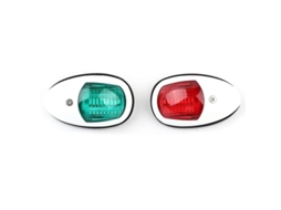 Nova Line luz de Navegação para Barco À Prova D'água Vermelha Verde Led Sinal 2pcs Dc12v 3w