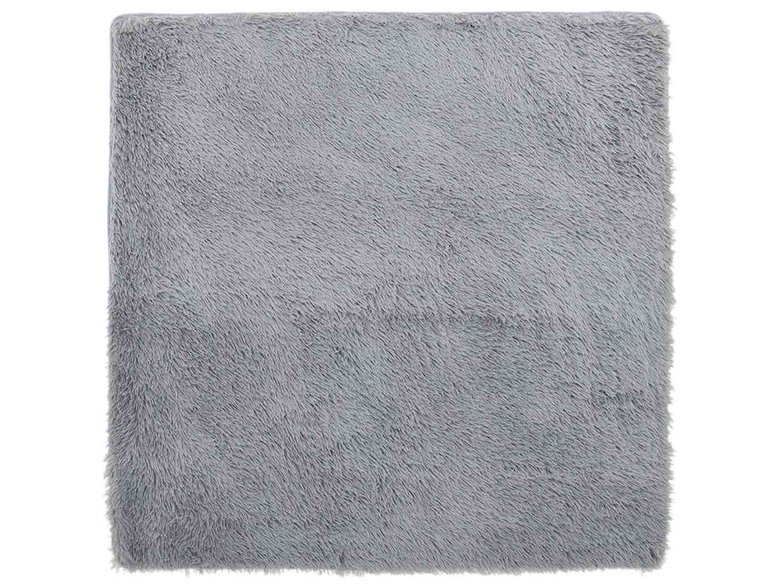 Shaggy Rug, Shaggy Rugs Vidaxl Cinzeto Poliéster (200 X 200 Cm)