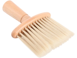 Escova De Cabelo Portátil Sherchpry Com Cabo Madeira, Kit De Cabeleireiro, Escova De Corte, Penteado Para Salão, Bege