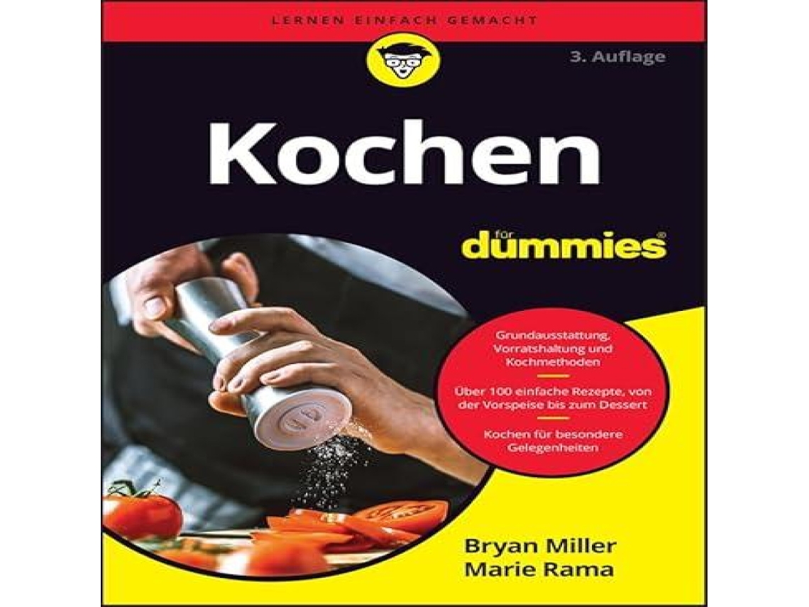 Livro Kochen fur Dummies de Marie Rama (Alemão)
