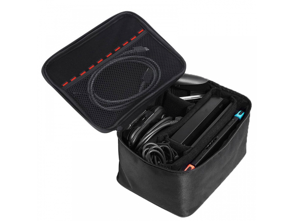 Estojo de transporte compatível com Nintendo Switch, bolsa de viagem rígida e protetora à prova de choque, adequada para o console Nintendo Switch.