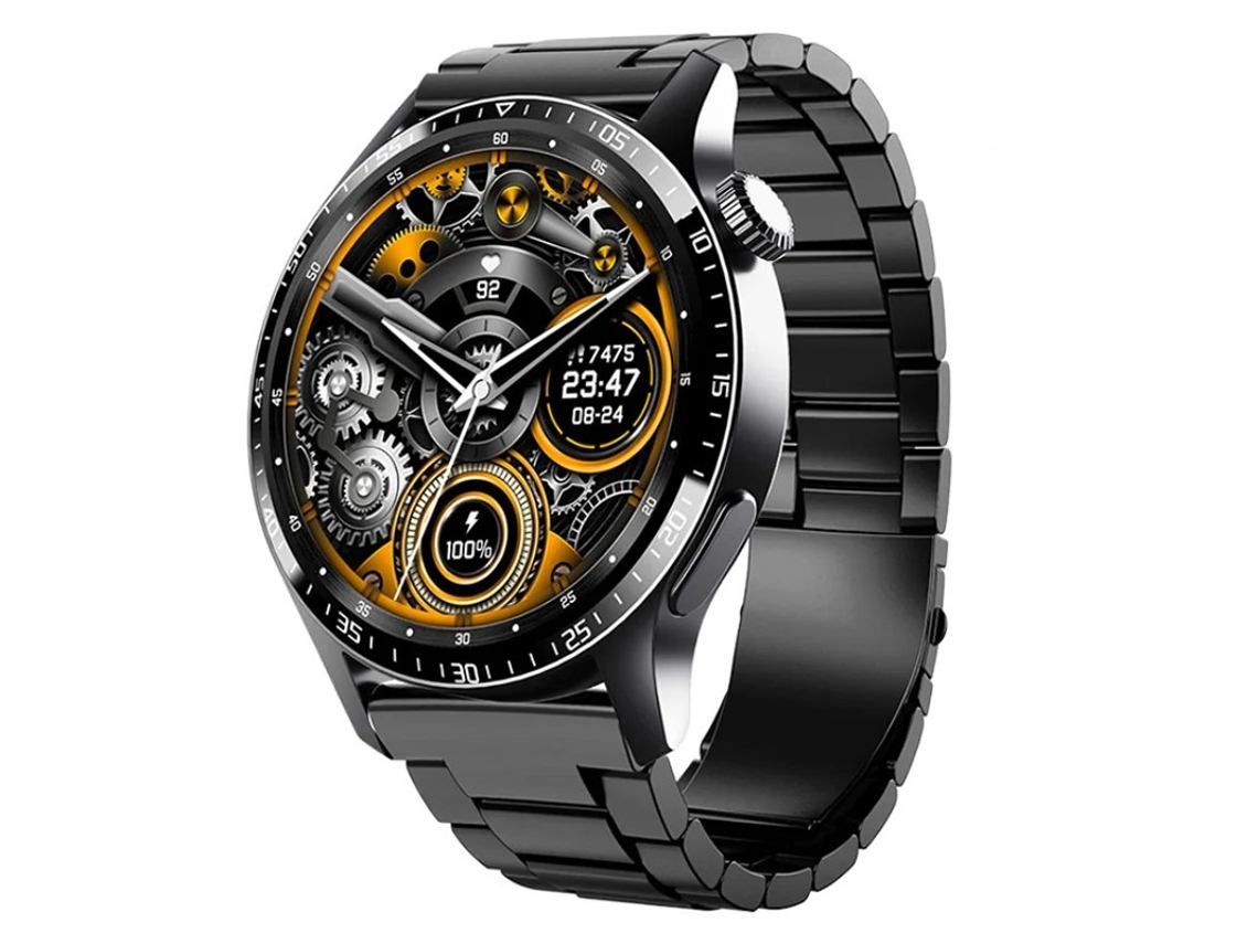 Smartwatch com glicemia, oxigênio no sangue, frequência cardíaca, temperatura, monitoramento de saúde, chamadas Bluetooth e diversas outras funções. Bestvite