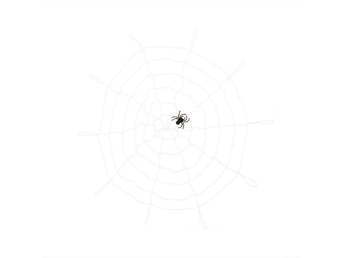 1 Peça de Acessório de Teia de Aranha para Decoração de Halloween ALLINLESS