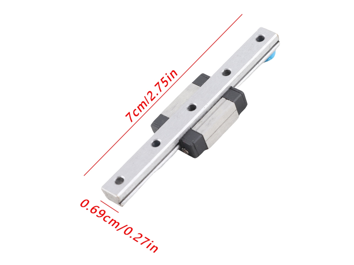 Laxiscreed Guia Linear Miniatura Para Movimento Suave E Precisão Em Mecanismos