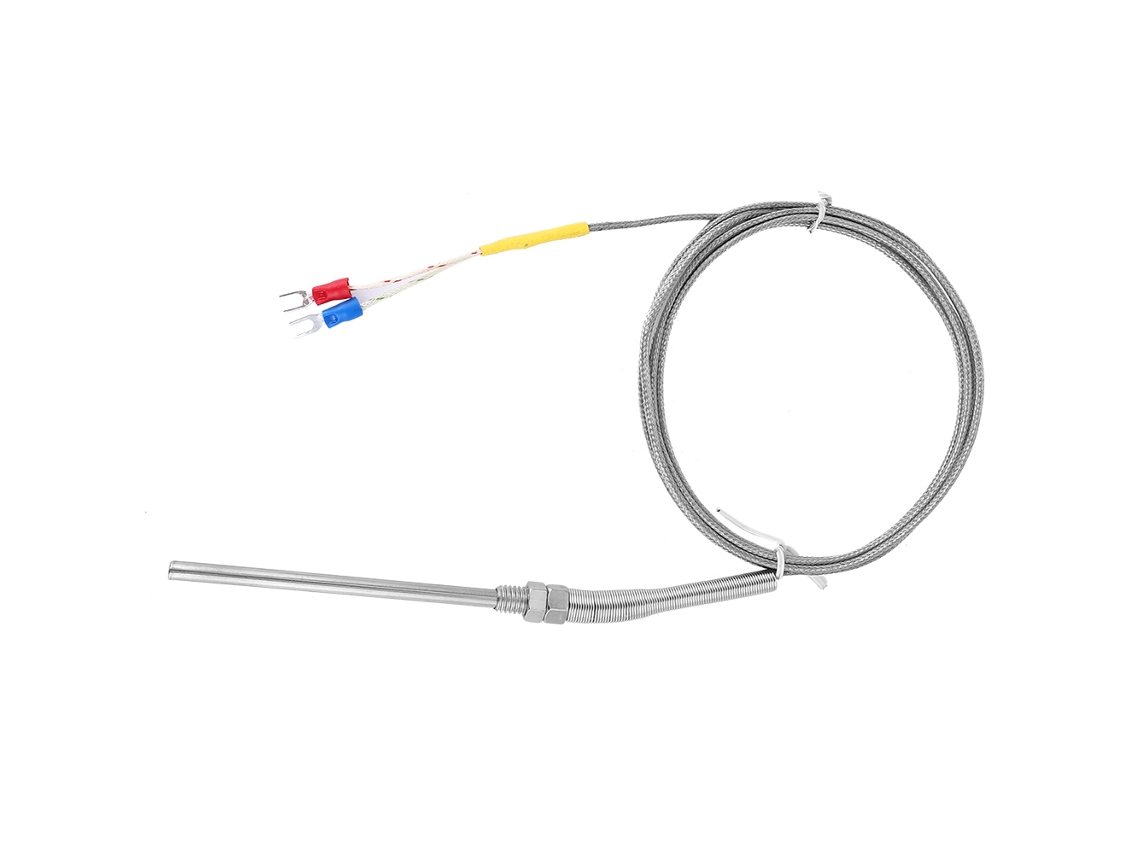 Laxiscreed Sensor De Termopar Tipo K Com Cabo De 2m E Rosca M8 Para Medições Precisas