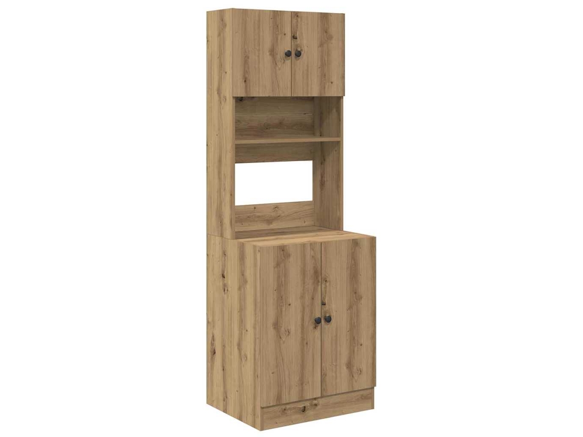 Cozinha Buffet 2 Pcs Carvalho Artesanal MAISON EXCLUSIVE (60x50x180 cm)