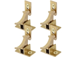 Doitool Conjunto De 4-fechos Latão Para Janelas, Com Função De Abertura E Fechamento Fácil, Ideais Para Armários E