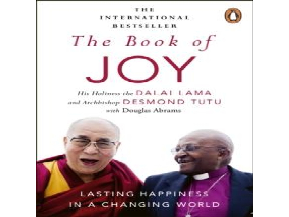 Livro The Book of Joy de Dalai Lama (Inglês)
