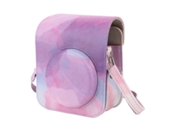Mini Câmera Instantânea Protetora Bolsa Pu Caso da Câmera com Alça de Ombro Ajustável para Fujifilm Instax Mini 12 Câmera ELECTVAULT1