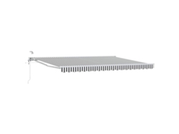 Conjunto 1 Sombra Externa Vidaxl Antracite Alumínio (4,5 × 3,5 M)